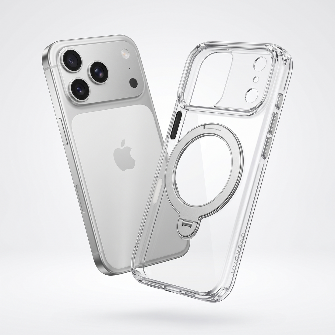 OVERDIGI PureMag Stand 透明磁吸支架手機殼