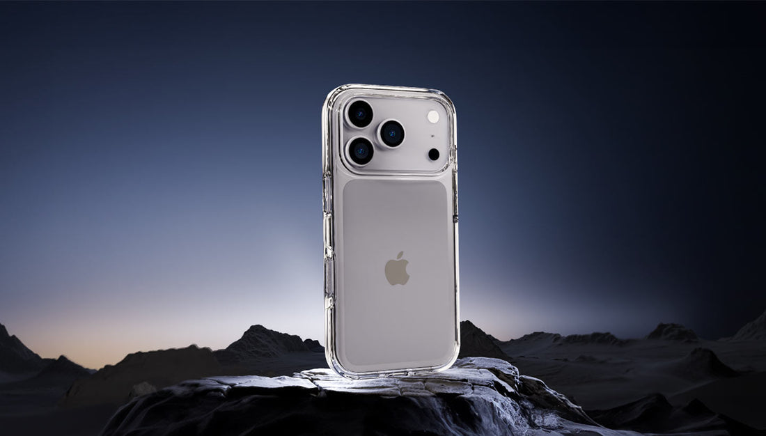 iPhone 17手機殼怎麼選？Aurora V3透明殼防摔又抗黃，5年保固超安心！