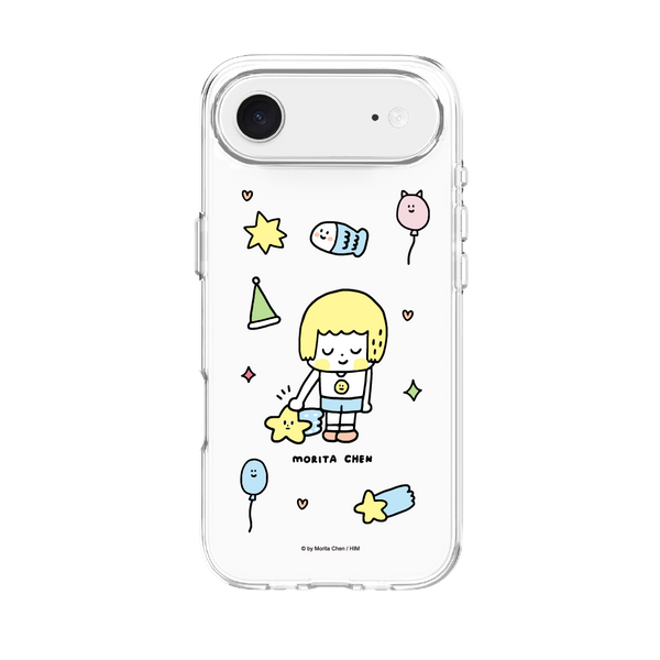 iPhone Air / Pure Clear Anti-Yellowing Case (open cutout)