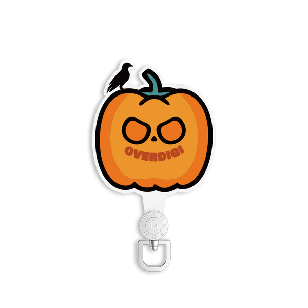 360旋轉掛繩墊片(Halloween) / 南瓜