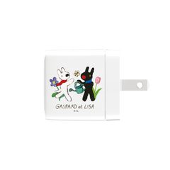 PD40W極速充電器(麗莎和卡斯柏聯名) / 花徑悠遊